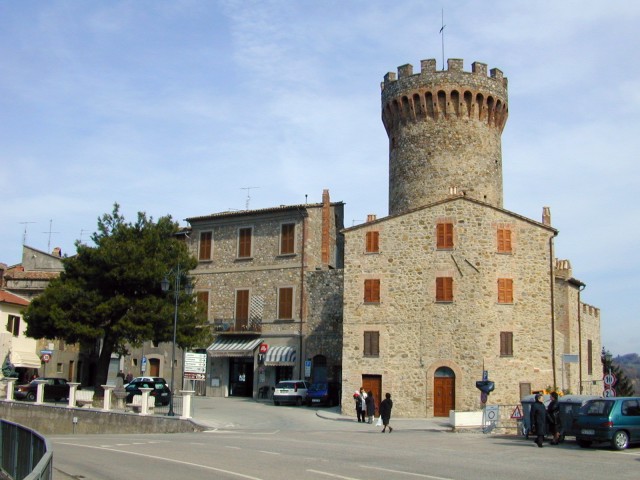 Una torre del castello